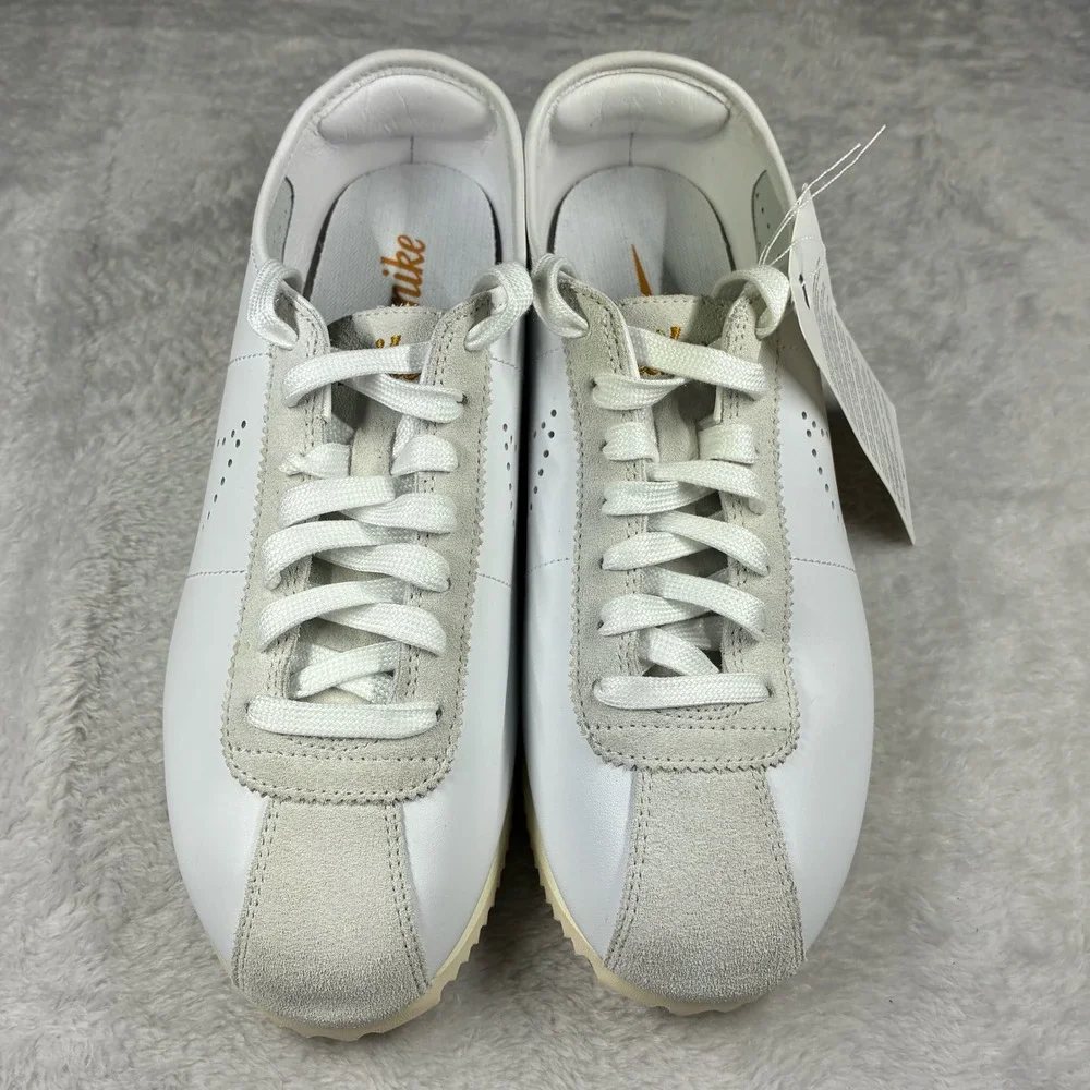 Brand New! Nike Cortez 23 SE White Leather Suede Sneakers